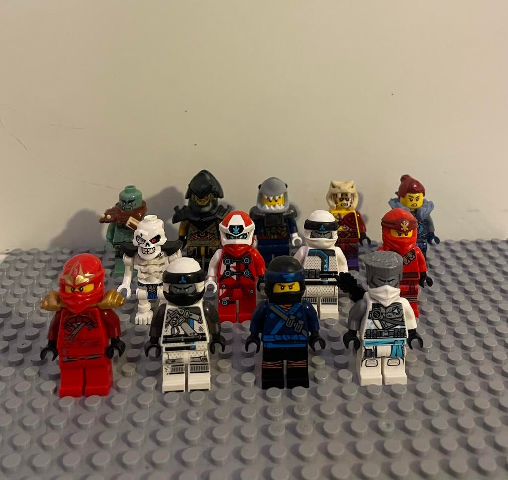 13 Lego Ninjago Minifiguren Lot, Ophalen of Verzenden, Nieuw, Losse stenen, Lego