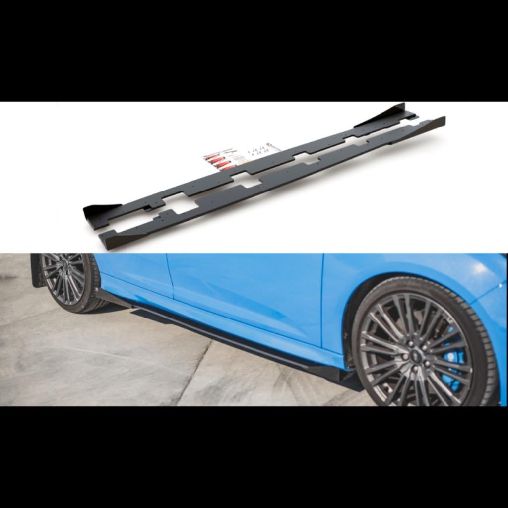 LAME BAS DE CAISSE STREET PRO + FLAPS FORD FOCUS RS MK3, Auto diversen, Tuning en Styling, Ophalen of Verzenden
