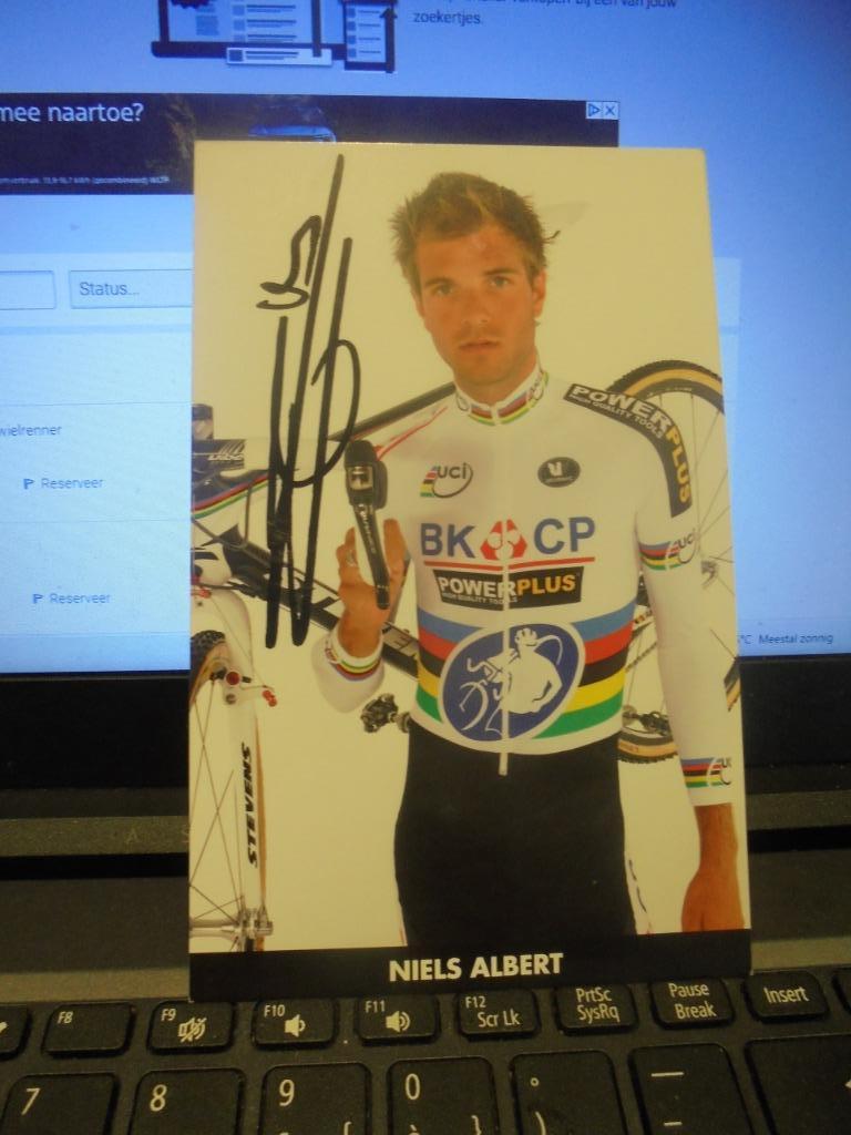 Niels Albert gesigneerd, Verzamelen, Ophalen of Verzenden, Zo goed als nieuw, Prent