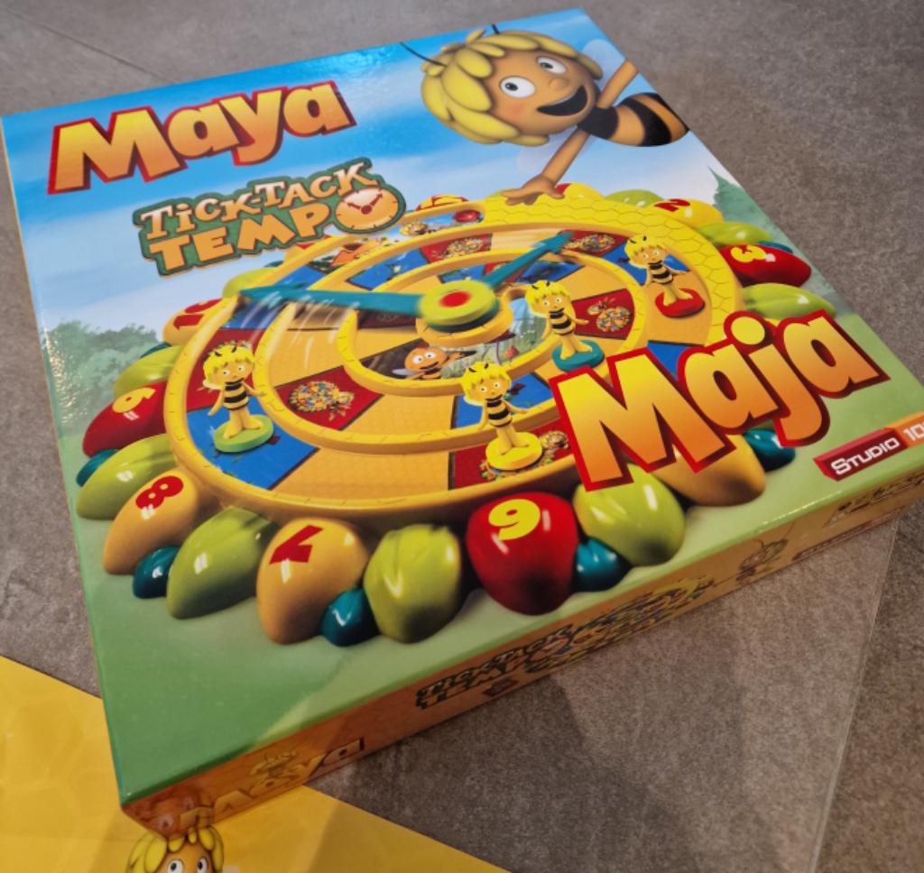 Maya De Bij Tick Tack Tempo, Hobby en Vrije tijd, Drie of vier spelers, Ophalen, Gebruikt, Studio 100