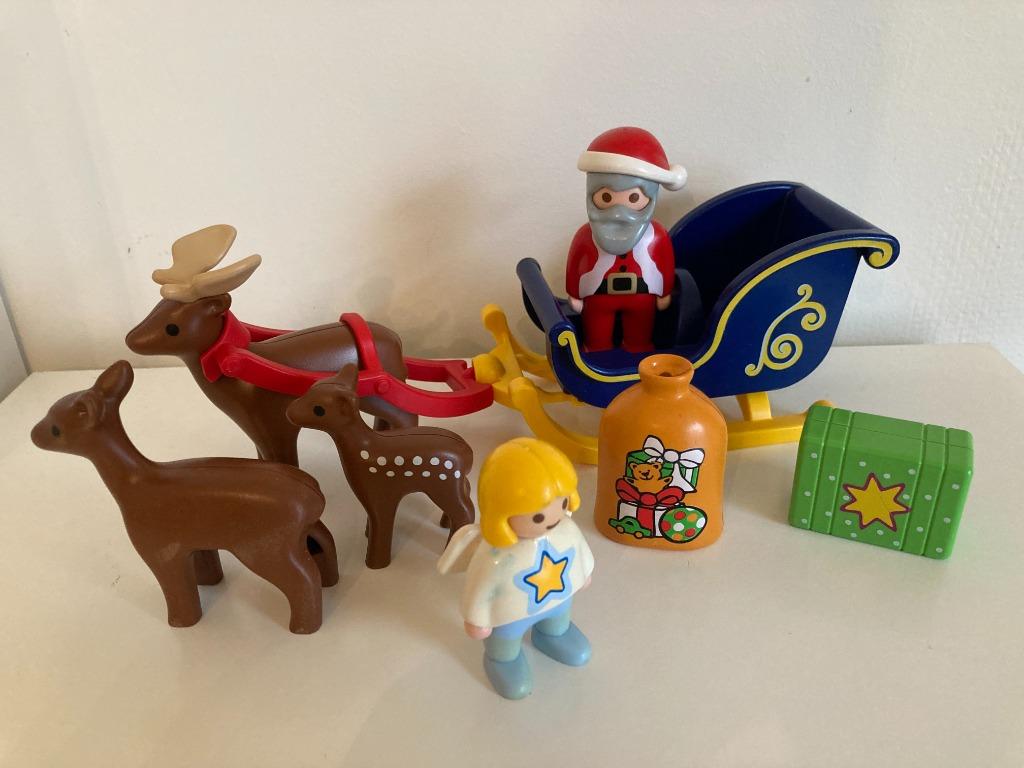 Playmobil 1.2.3 - Kerstman Nr. 6787, Enlèvement ou Envoi, Utilisé, Ensemble complet