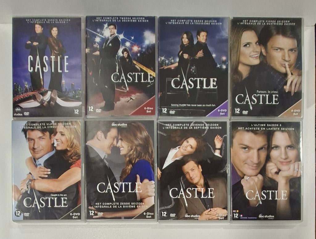 Castle complete serie 1-8, Ophalen of Verzenden, Boxset