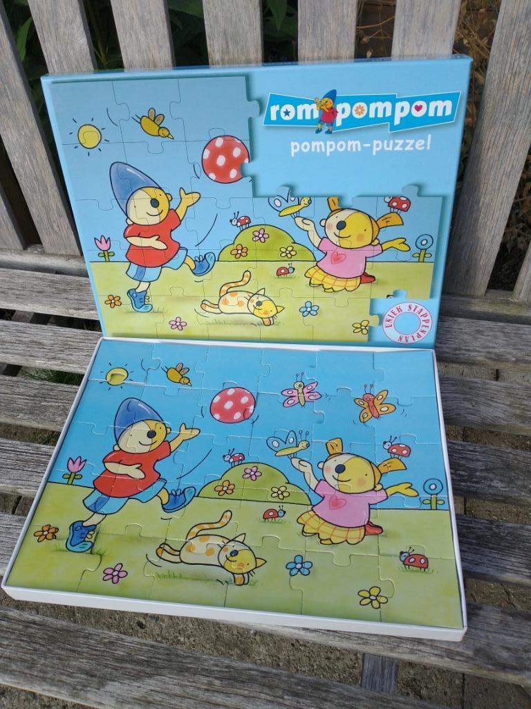 ROMPOMPOM - pompom -puzzel met stappenplan, Ophalen of Verzenden, Gebruikt, Puzzelen