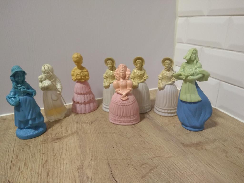 Vintage Avon 8 parfum flesjes dames in lot, Ophalen of Verzenden, Zo goed als nieuw, Gevuld