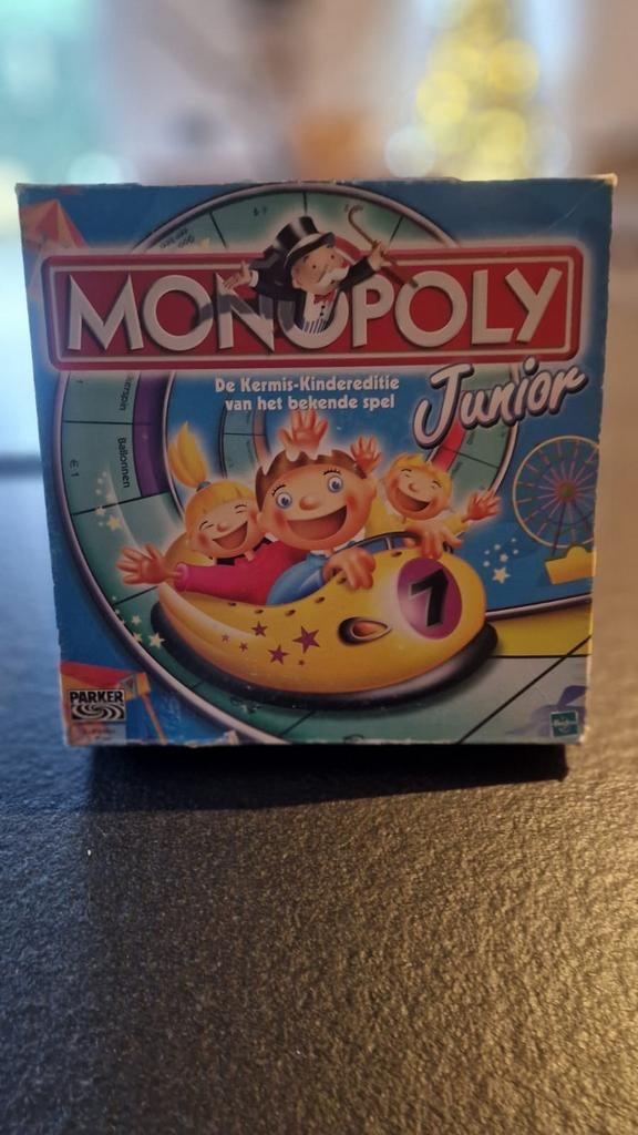Monopoly Junior gezelschapsspel, Ophalen, Zo goed als nieuw