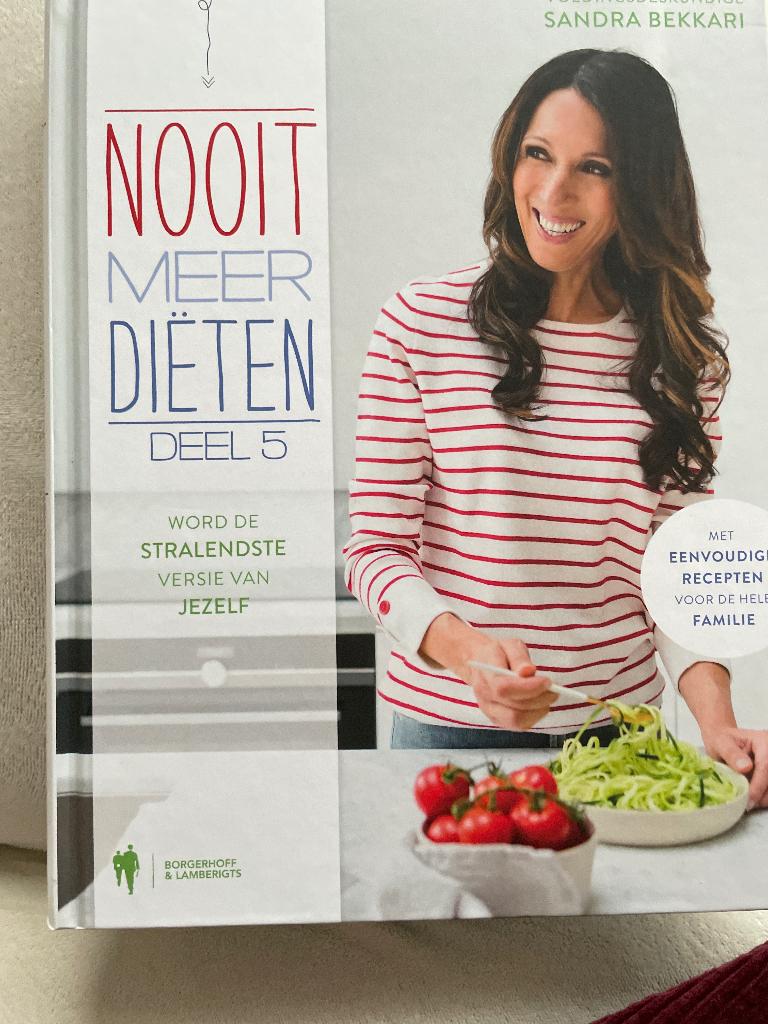 Nooit meer diëten deel 5, Boeken, Ophalen, Hoofdgerechten, Nieuw, Sandra Bekkari