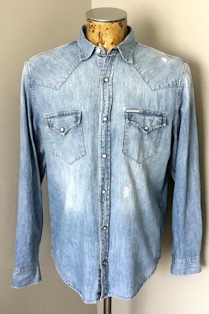 hemd jeans Ralph Lauren, Neuf, Tour de cou 41/42 (L), Enlèvement ou Envoi, Polo Ralph Lauren