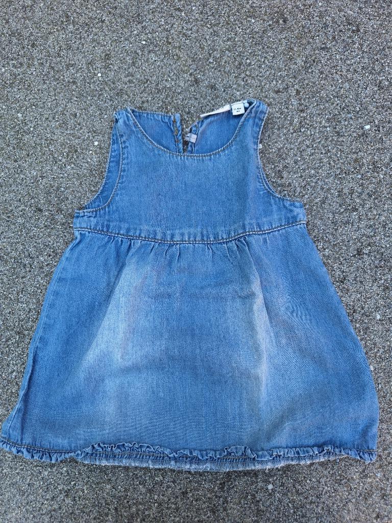 Jeansjurkje maat 62, Enfants & Bébés, Vêtements de bébé | Taille 62, Robe ou Jupe, Enlèvement ou Envoi, Name it, Comme neuf
