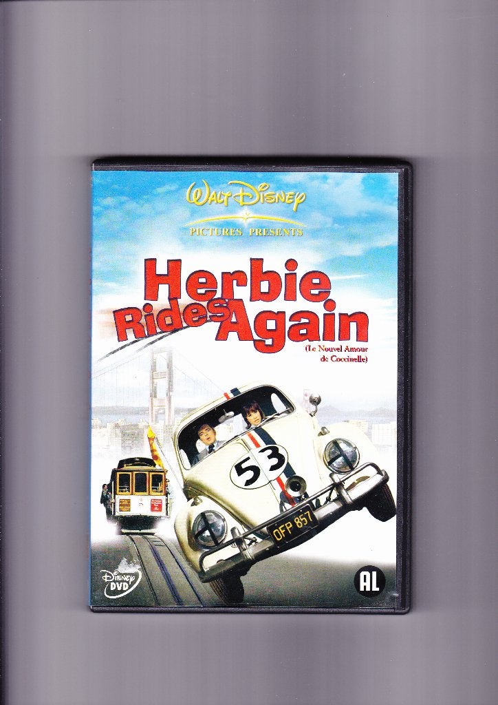 DVD film Herbie Rides Again, Ophalen of Verzenden, Zo goed als nieuw, Engels, Nederlands