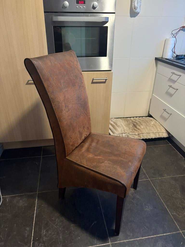 Landelijke stoelen set, Huis en Inrichting, Stoelen, Ophalen, Zo goed als nieuw