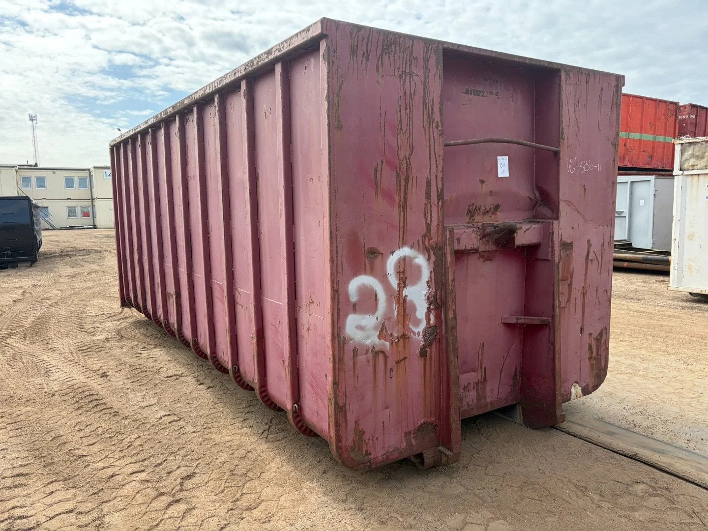 ALL-IN Containers 30m³ open top container