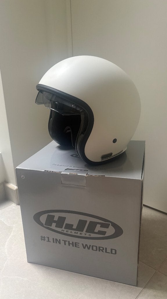 Brommerhelm, Fietsen en Brommers, Ophalen of Verzenden, Nieuw, Medium, HJC