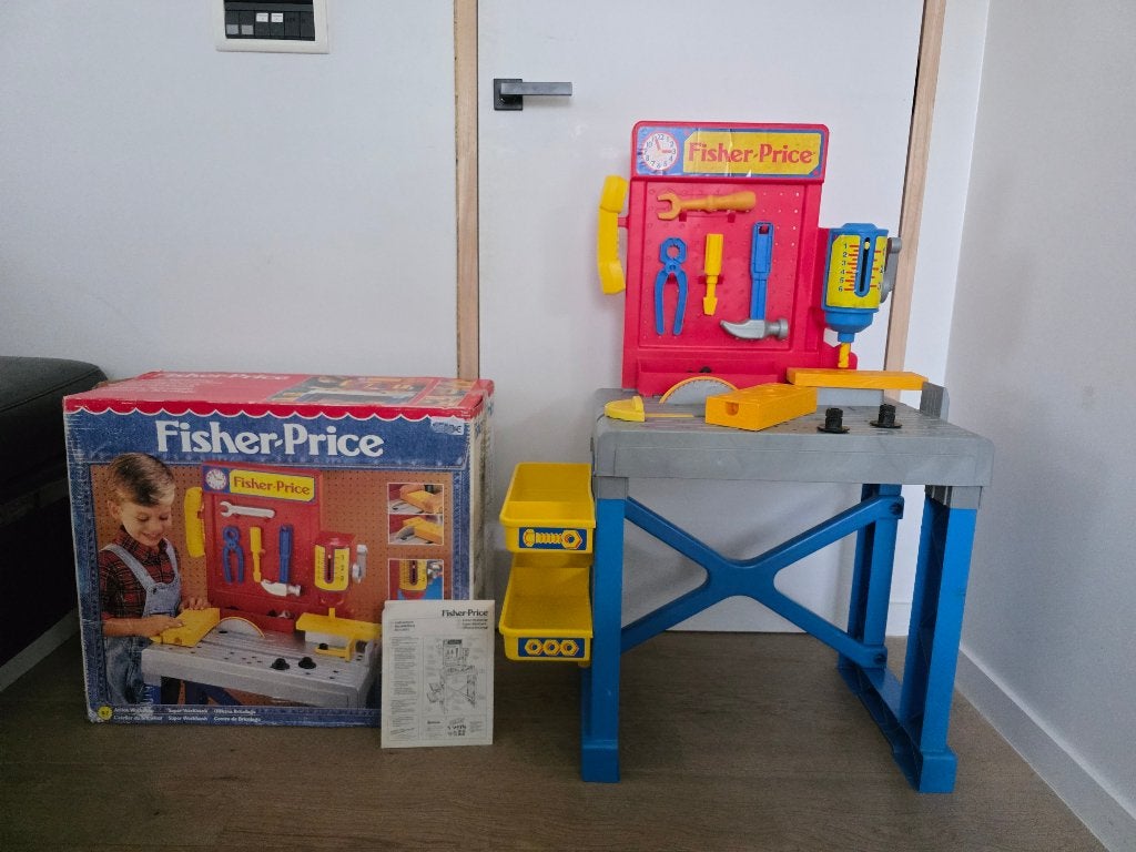 Fisher price werkbank, Ophalen, Gebruikt