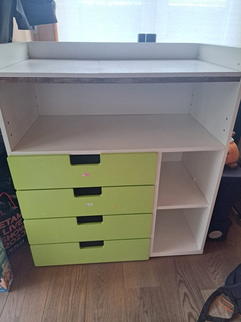 Kast met 4 lades, Ophalen, Gebruikt, Kast, 50 tot 70 cm