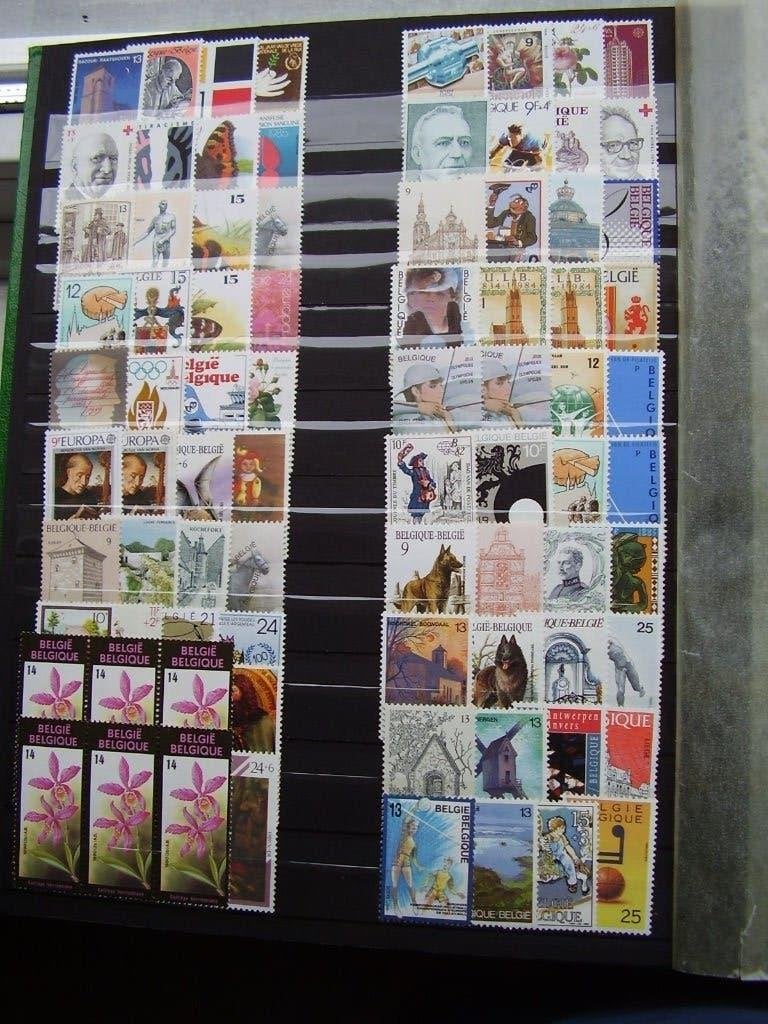 België - 20 x 66 BF = 1,63 euro = cijfer 1 - lot 5, Enlèvement ou Envoi