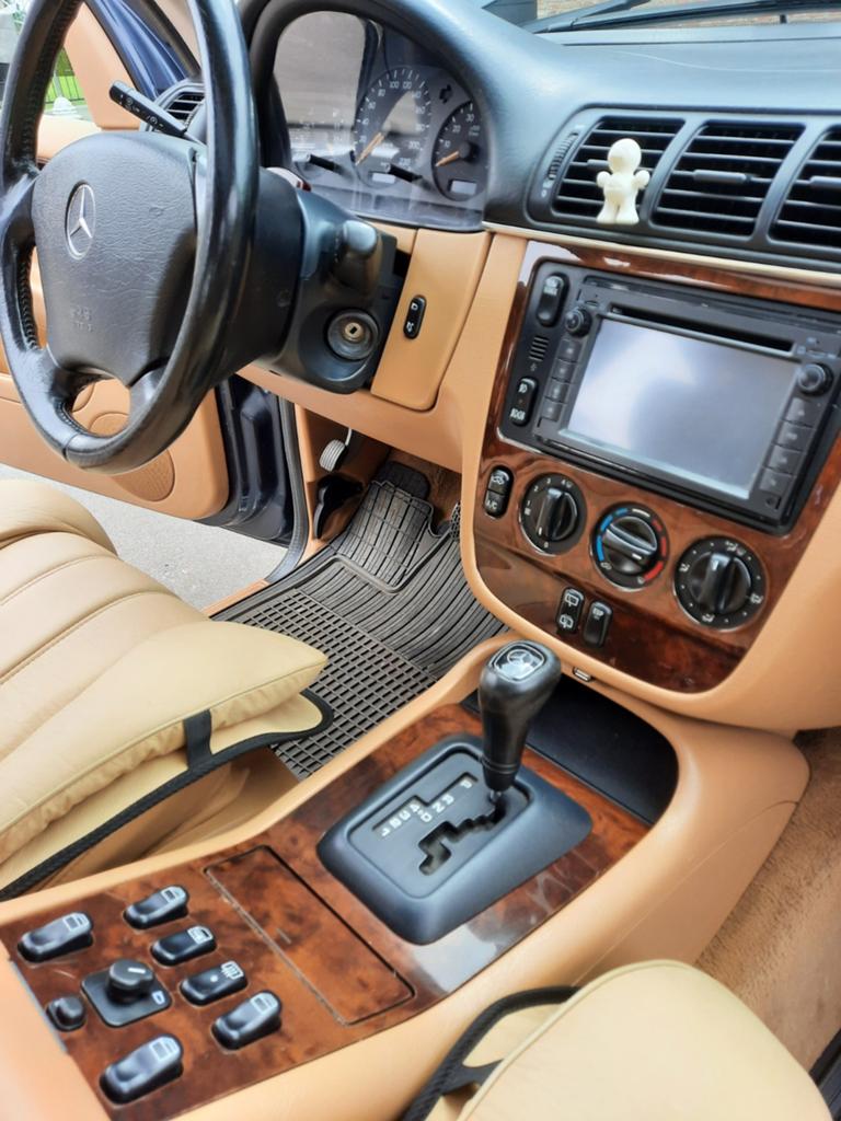 Mercedes W163 ML320 V6 auto, airco, GPS, bj 1999, Auto diversen, Autoradio's, Ophalen