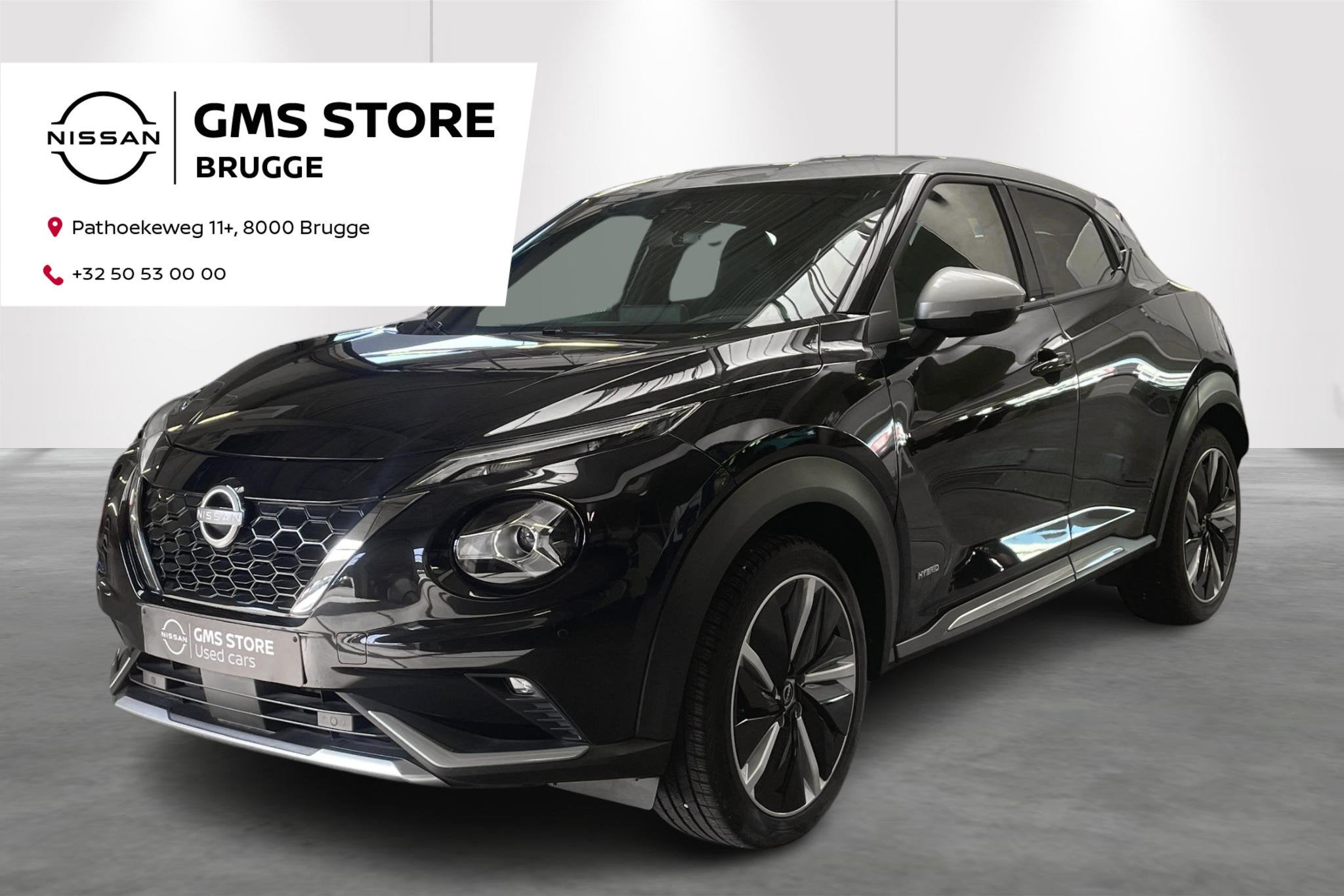 Nissan Juke 1.6 Hybrid 145 N-Design (automatique), 750 kg, Entreprise, 5 portes, 105 kW