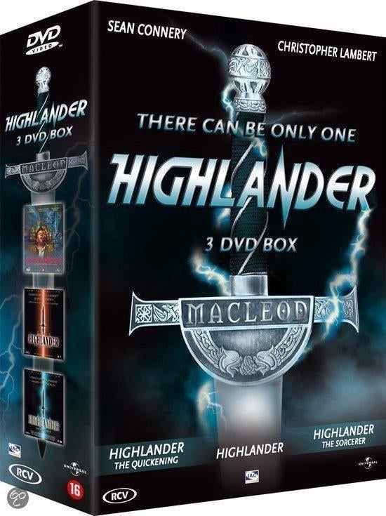 highlander trilogy ( christopher lambert , s connery ), Cd's en Dvd's, Ophalen of Verzenden, Zo goed als nieuw