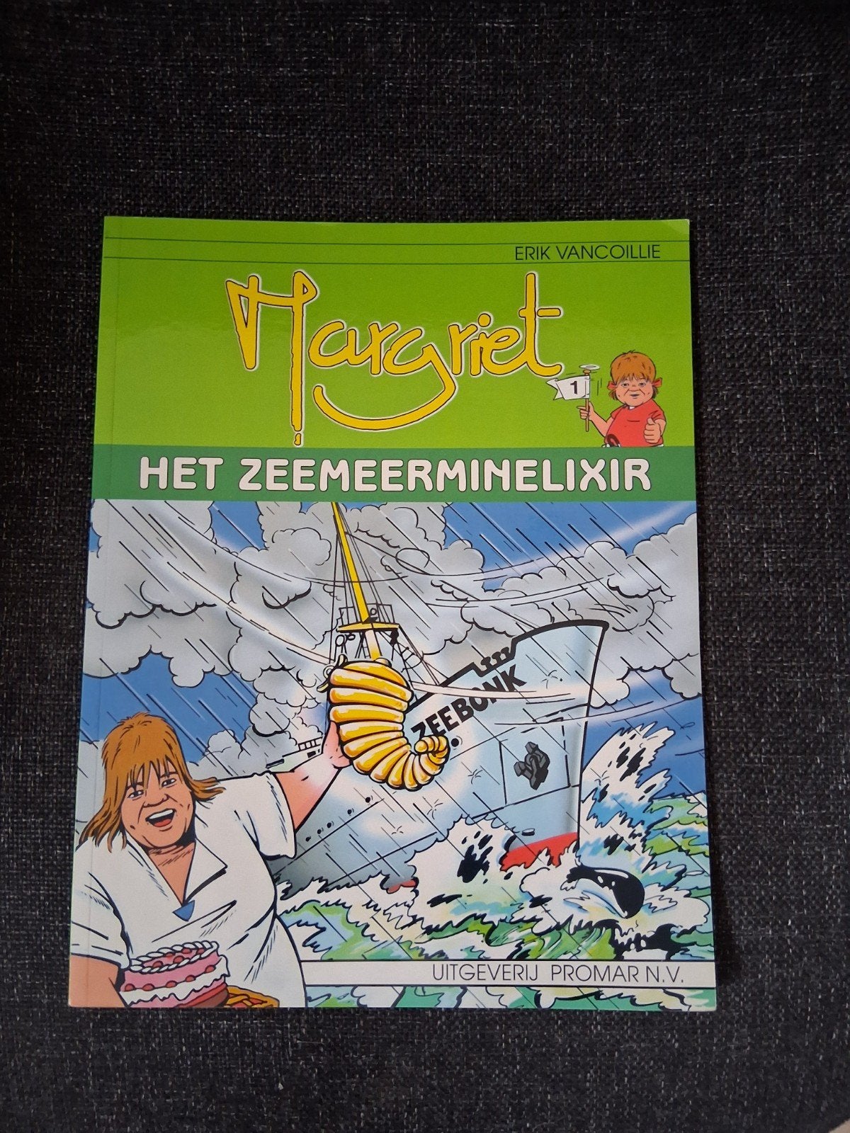 Stripverhaal Margriet Hermans het zeemeerminelixir, Boeken, Gelezen, Erik van coilie, Eén stripboek, Ophalen of Verzenden