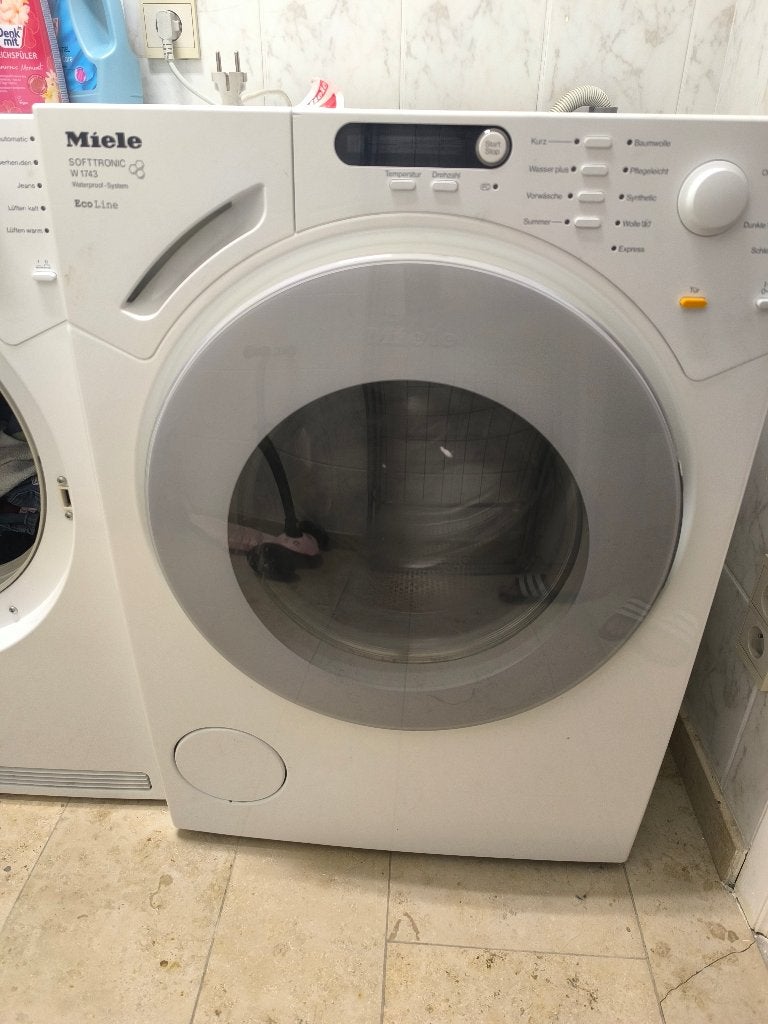 Miele W1743 wasmachine voor onderdelen, Ophalen of Verzenden
