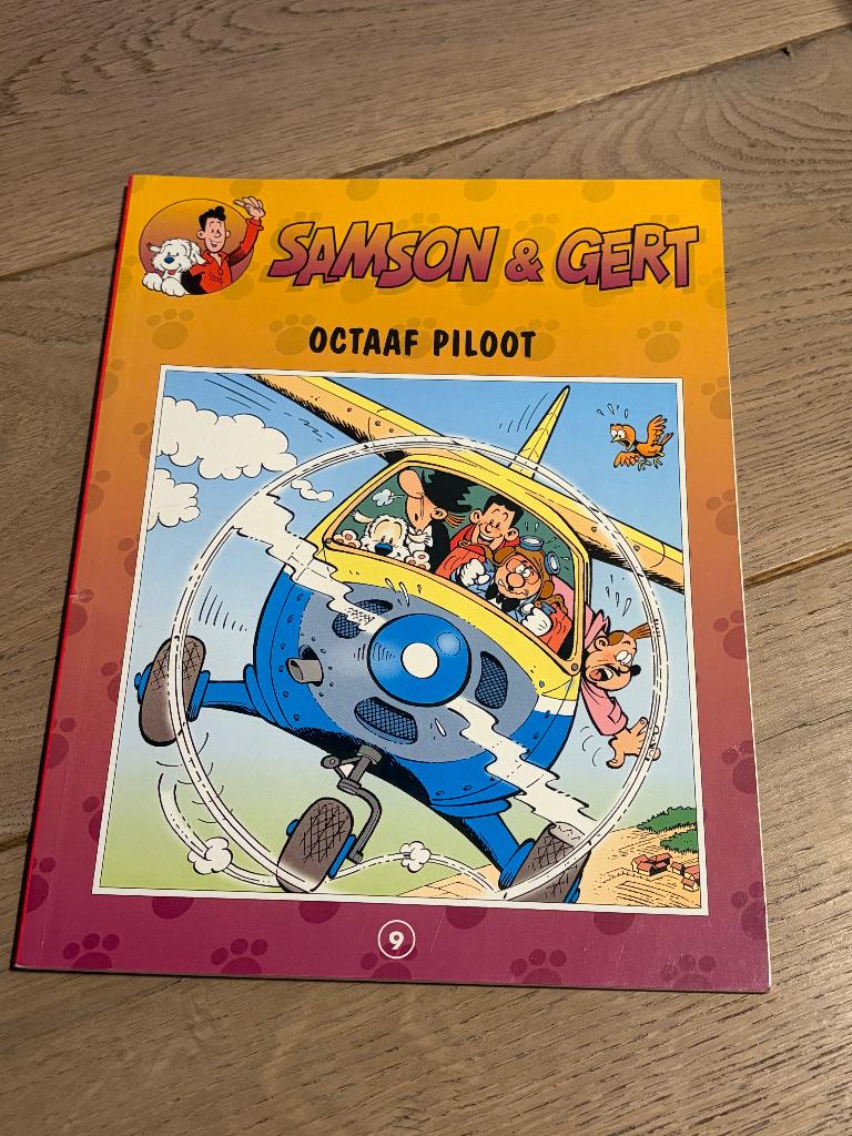 Samson en Gert - 9 - Octaaf piloot, Eén stripboek, Ophalen of Verzenden, Gelezen