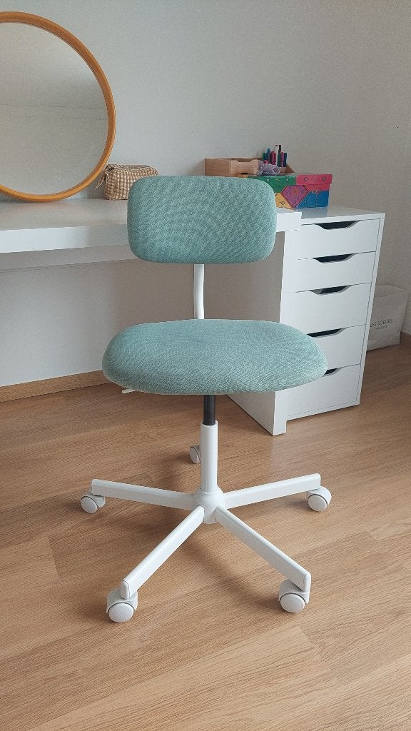 Bureaustoel Ikea Bleckberget zgan, Ophalen, Zo goed als nieuw, Groen, Bureaustoel