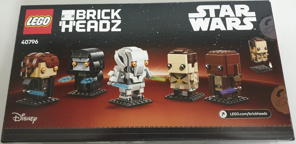 LEGO 40796 Revenge of the Sith helden en schurken - NIEUW, BrickHeadz, Lego, Nieuw, Ophalen of Verzenden