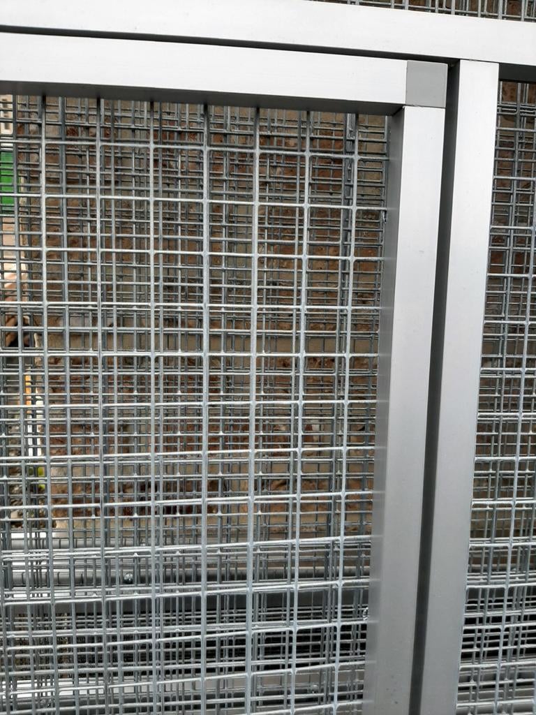 ALUMINIUM PAPEGAAIEN-VOLIÈRE 2 X 1 X 2 . ( NIEUW ), Ophalen, Nieuw, Aluminium, Volière