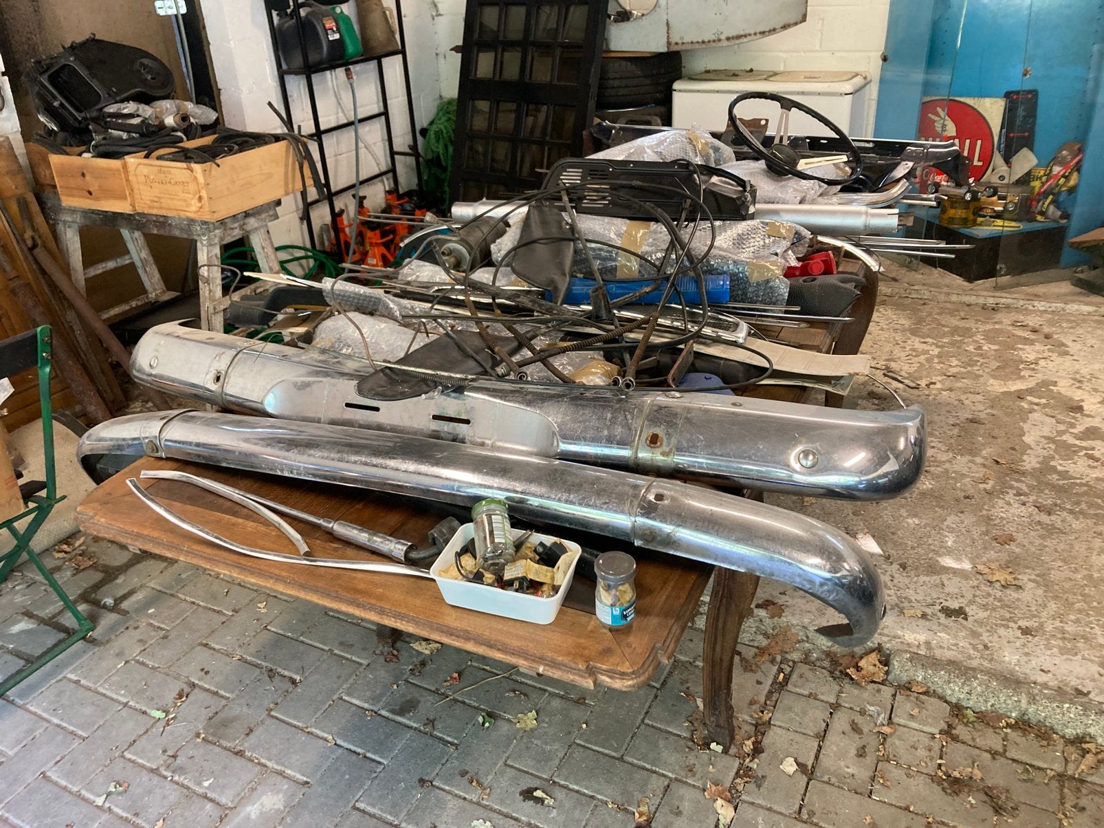 Ontmantelde Volvo Amazon 122S, foto 11