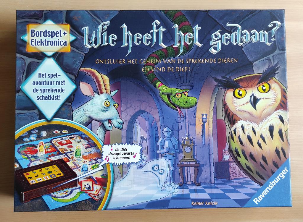 spel: wie heeft het gedaan, Hobby en Vrije tijd, Ophalen of Verzenden, Zo goed als nieuw, Ravensburger