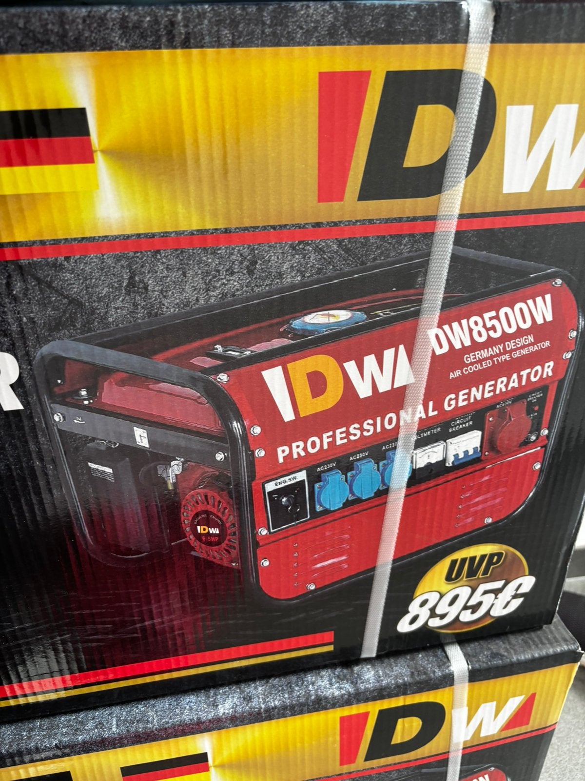 Nieuw !! Stroomgenerator 8500w, Bricolage & Construction, Enlèvement, Comme neuf
