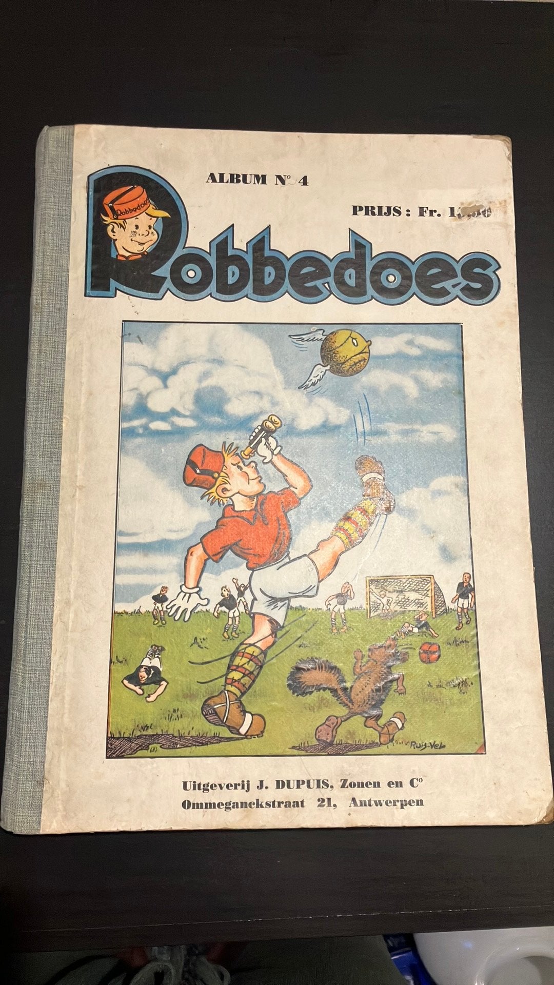 Robbedoes nr 4, Ophalen of Verzenden, Gelezen