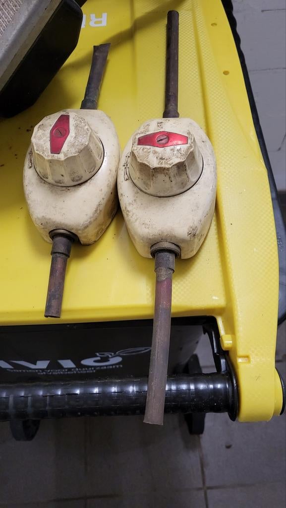 Gaskraan  ontspanner, Ophalen