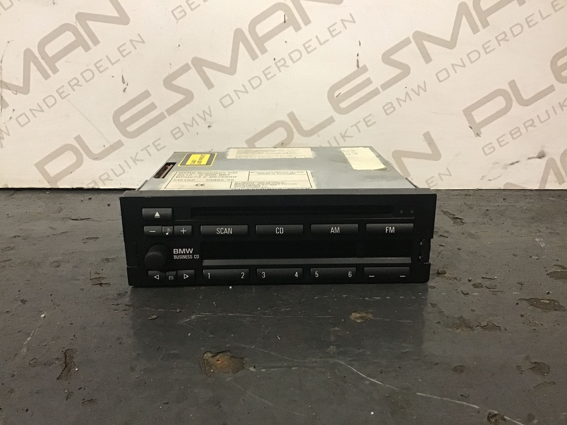 Radio/Cd speler business BMW E36 65126909884, Ophalen of Verzenden, -, -, -
