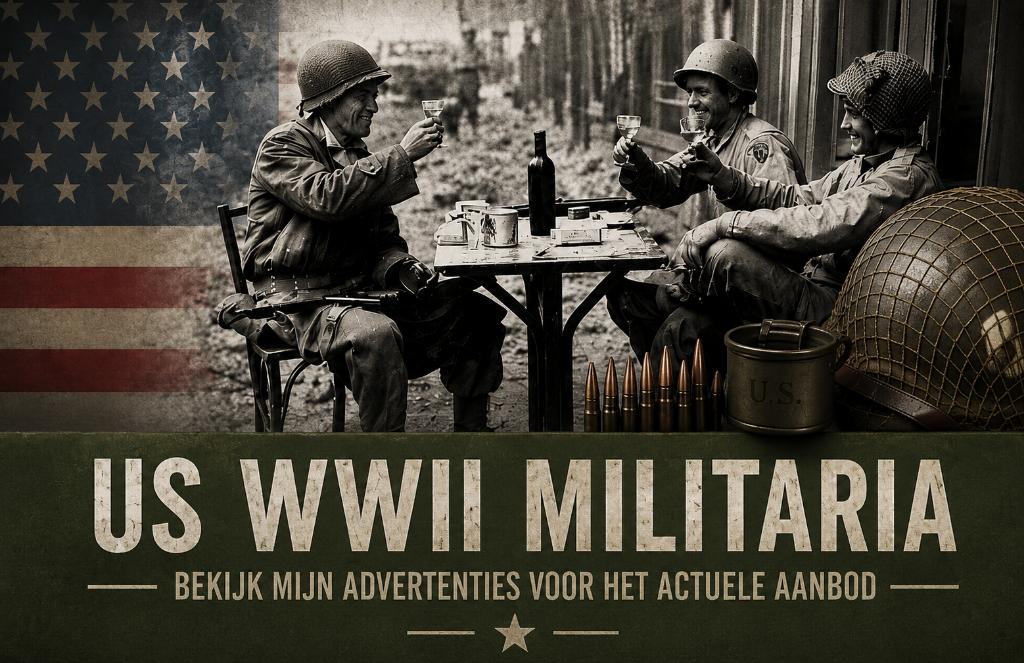 US WWII Meerdere Items te koop, Verzenden, Landmacht