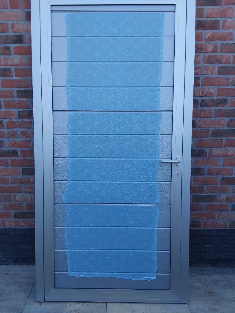 Nieuwe alu deur, 215 cm of meer, Nieuw, Buitendeur, Metaal