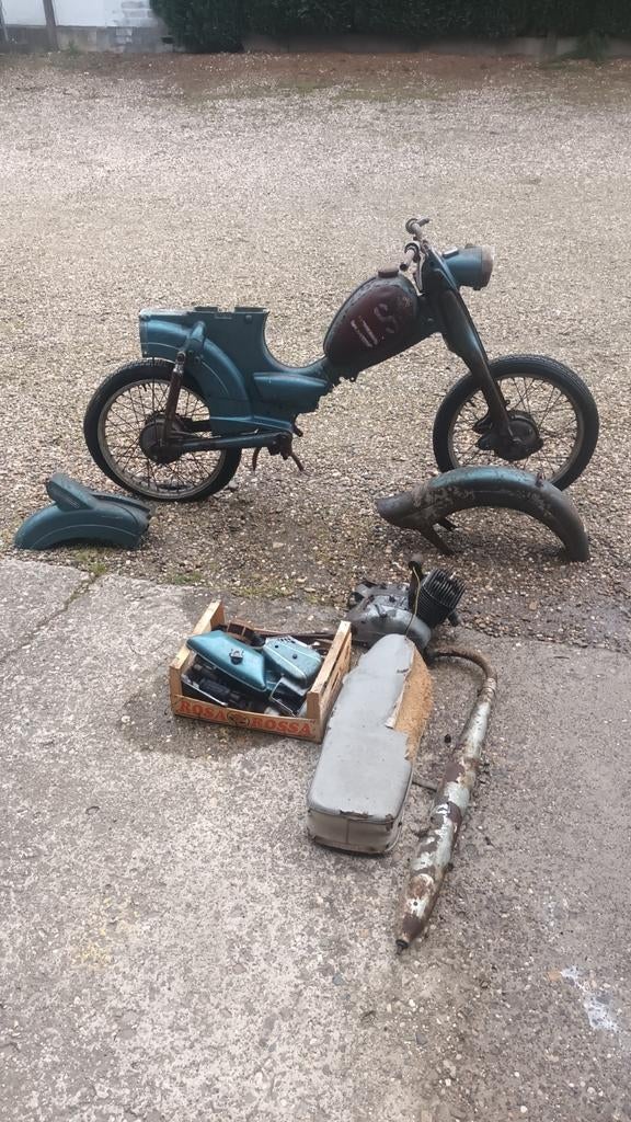 Projet Zundapp 1962 ou pour pièces, Enlèvement ou Envoi