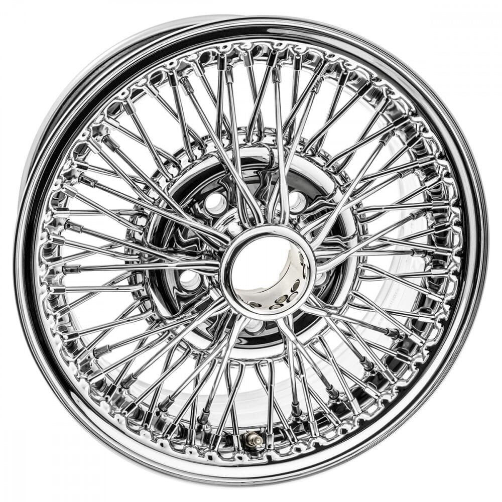 NIEUW chromen spaakwiel Jaguar Bolt-On WWC715 - XW715, Auto-onderdelen, 15 inch, -, -, Nieuw