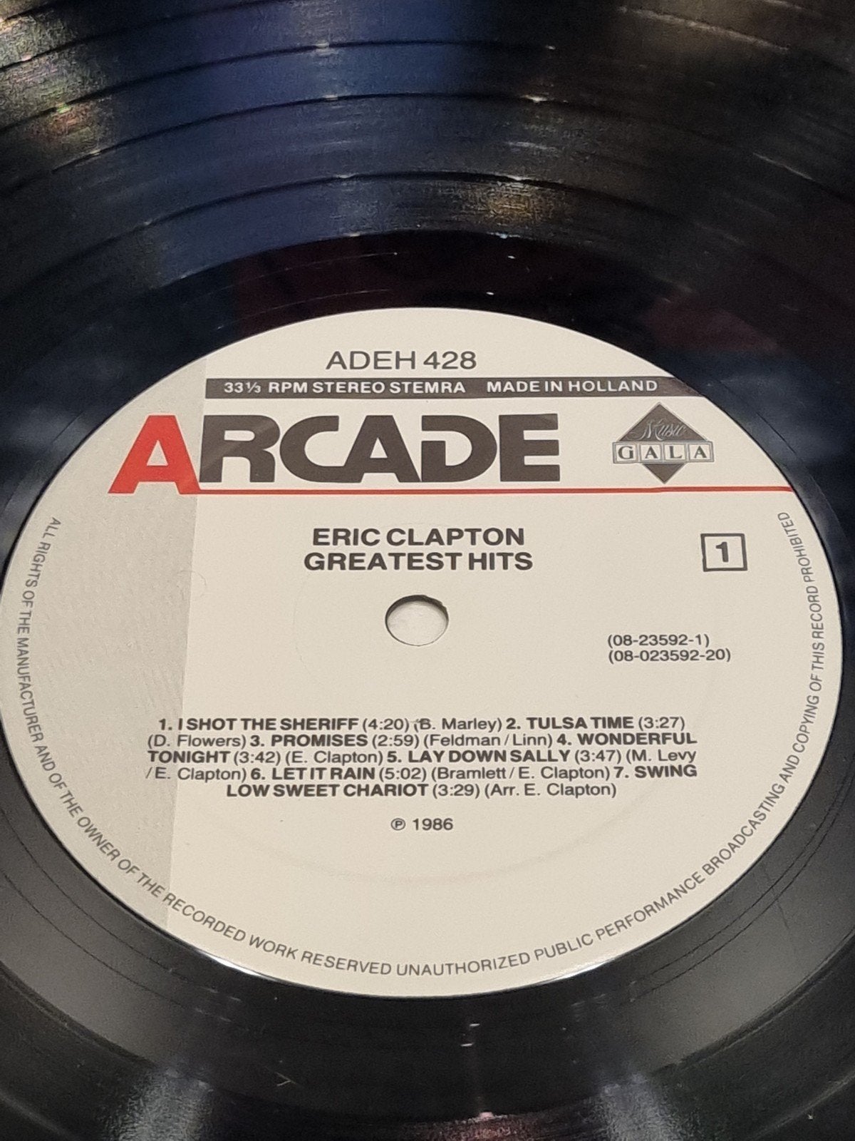 De grootste hits van Eric Clapton, Ophalen of Verzenden