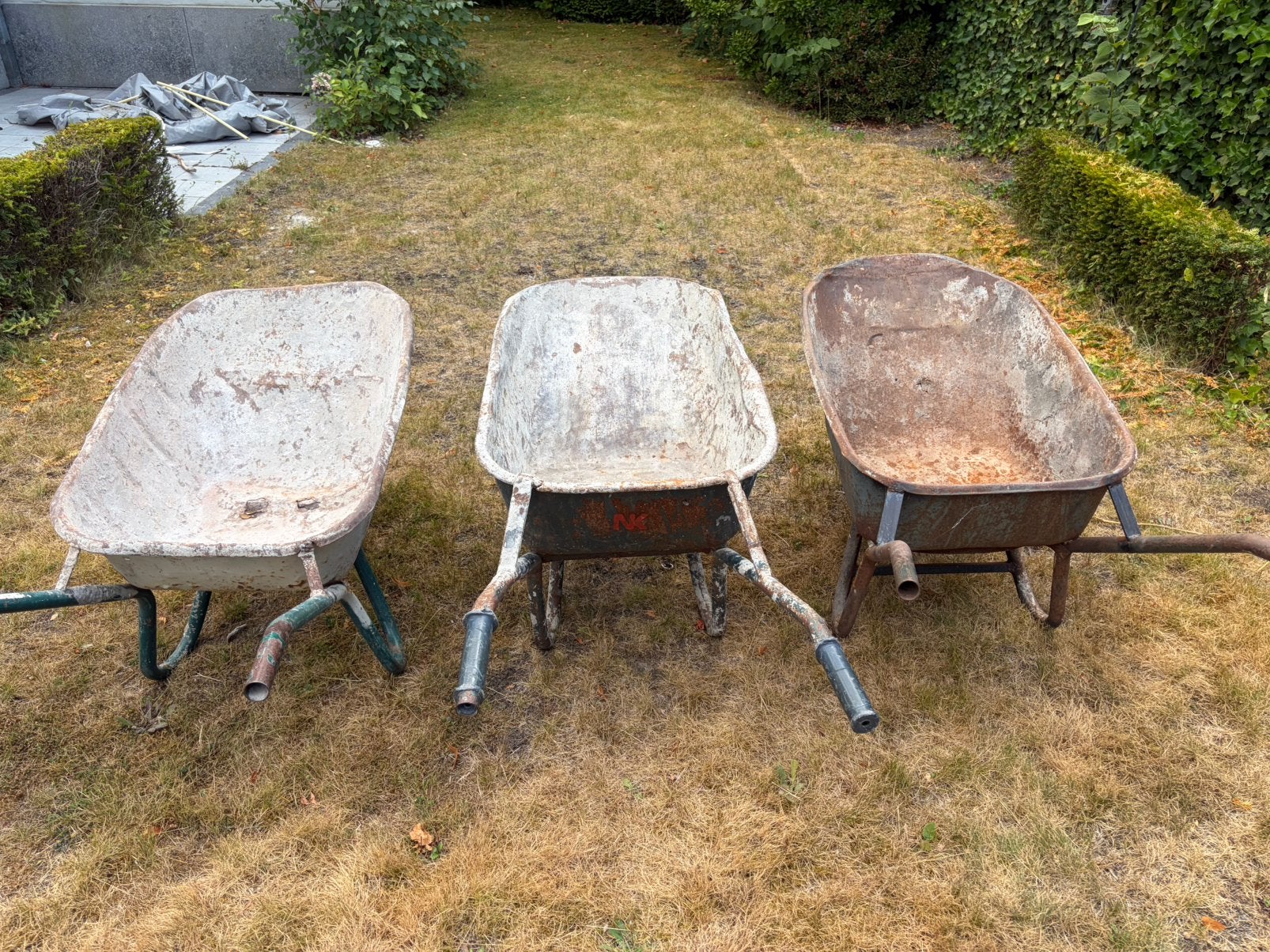 Kruiwagens, Ophalen, Gebruikt, Handmatig, Eenwielig