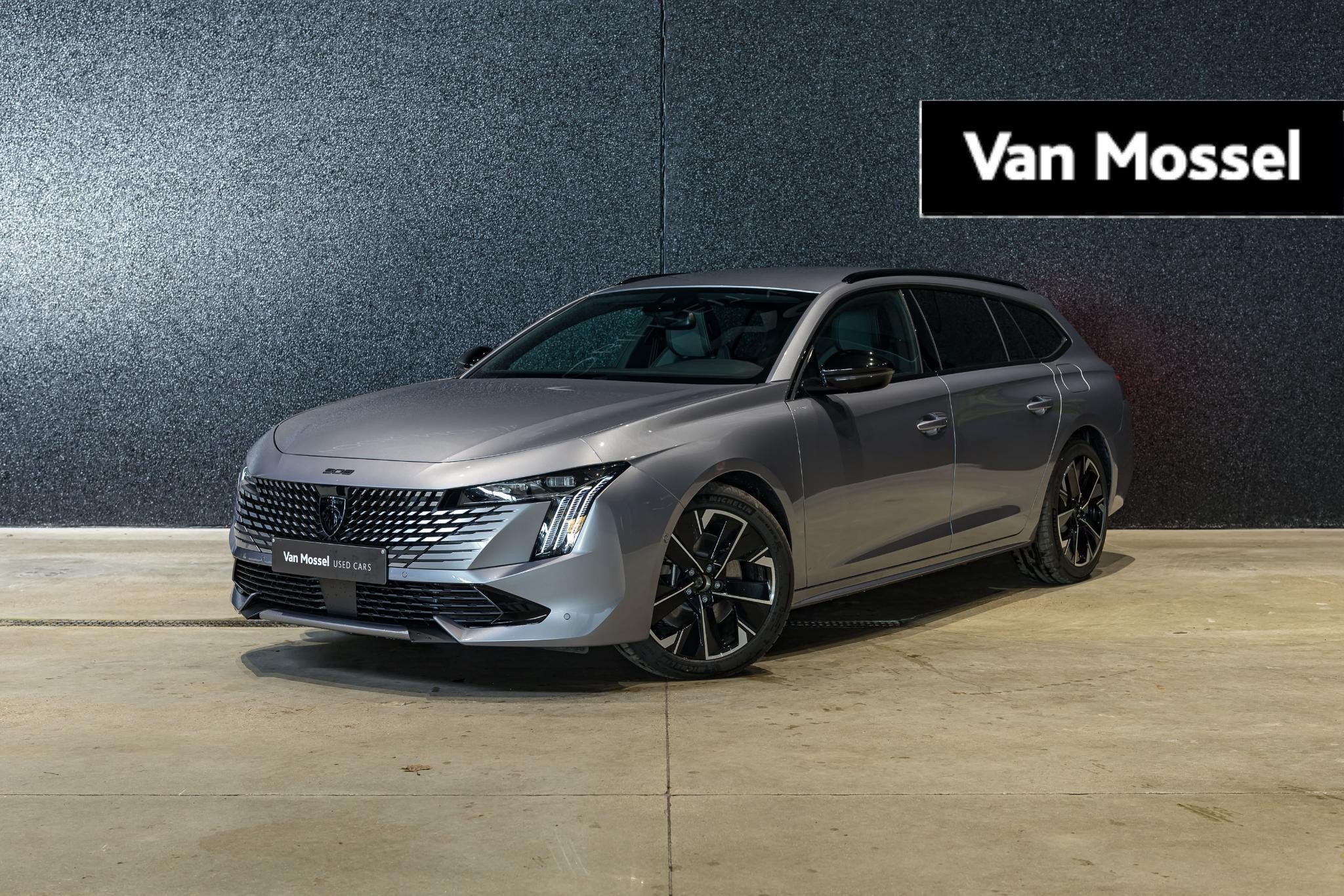 Peugeot 508 SW 1.6 Hybrid 225 e-EAT8 Allure, Auto's, 745 kg, Stof, Gebruikt, 4 cilinders