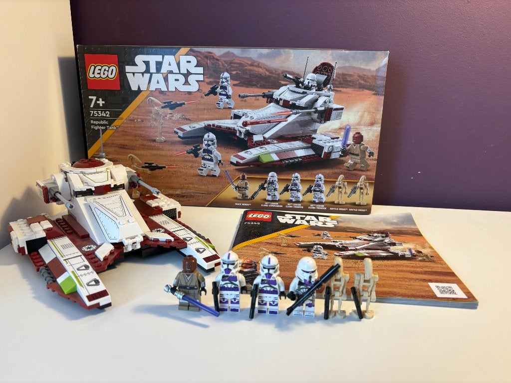 Lego Republic tank 75342, Star Wars, Lego, Ophalen of Verzenden, Zo goed als nieuw