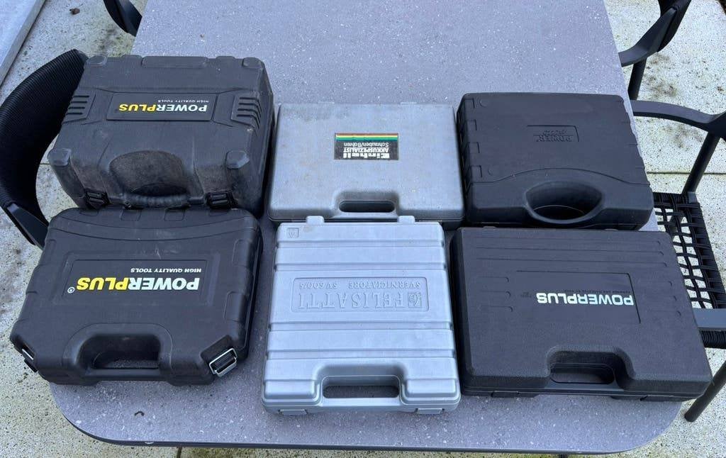 Lege powertool koffers, Doe-het-zelf en Bouw, Ophalen, Gebruikt