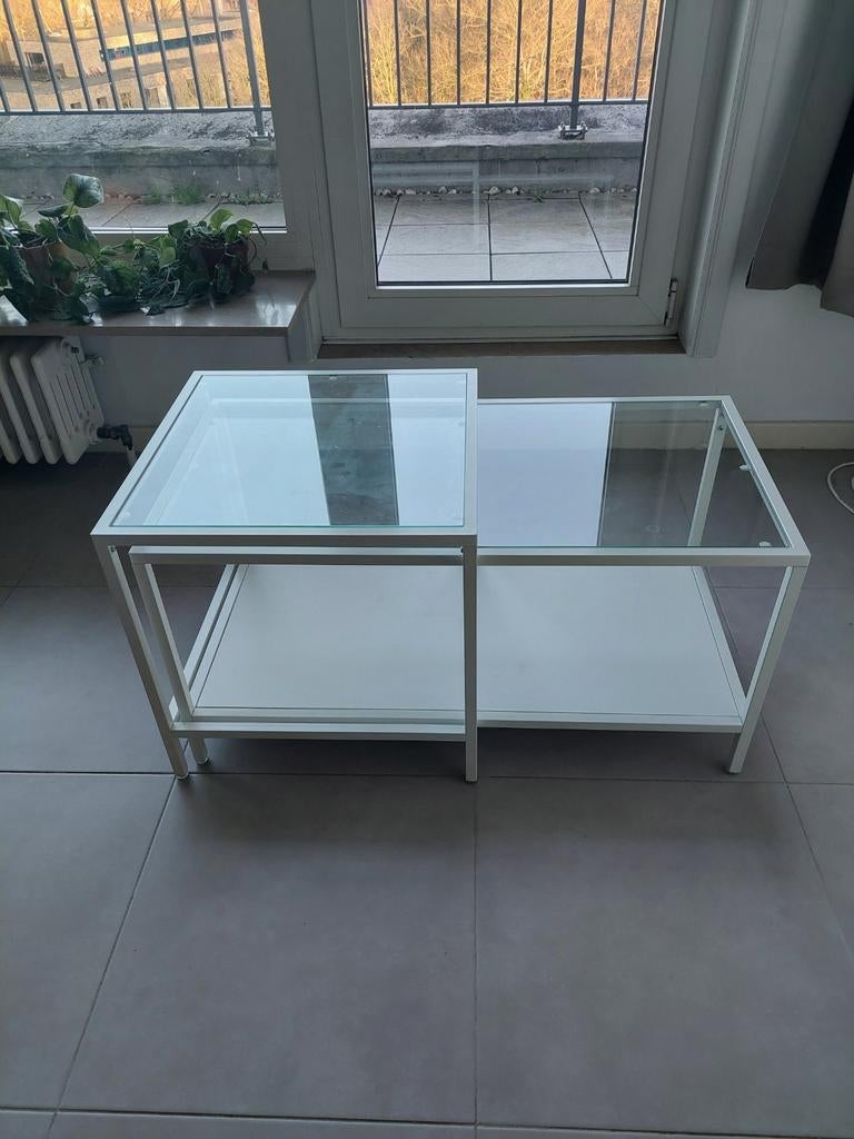 Bijzettafels IKEA, Gebruikt, 75 cm of meer, Rechthoekig, Ophalen