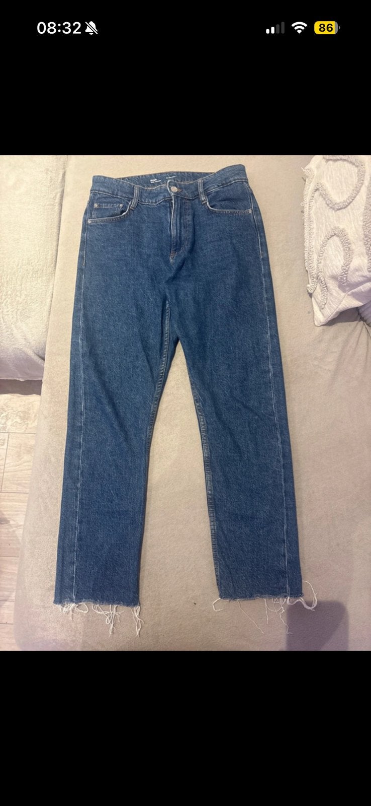 Jeans zara, Vêtements | Hommes, Envoi, Comme neuf, Bleu