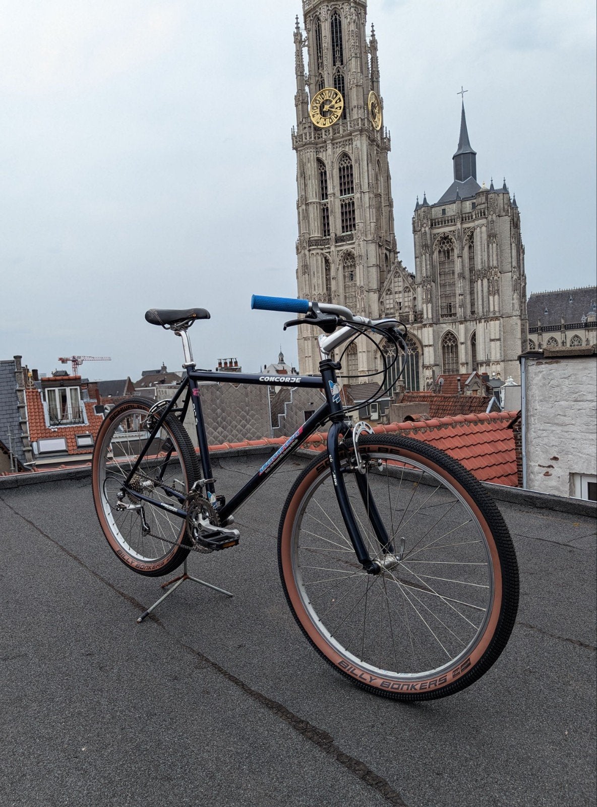 AMERICAN EAGLE by CONCORDE MOUNTAINBIKE CHROMOLY RESTOMOD, Fietsen en Brommers, Fietsen | Mountainbikes en ATB, 53 tot 57 cm, Ophalen of Verzenden