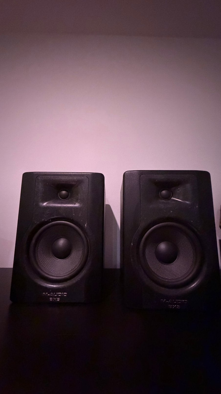 M-Audio BX5 D3 — 2x studio monitors, Moins de 60 watts, Enlèvement, Utilisé, Haut-parleur central