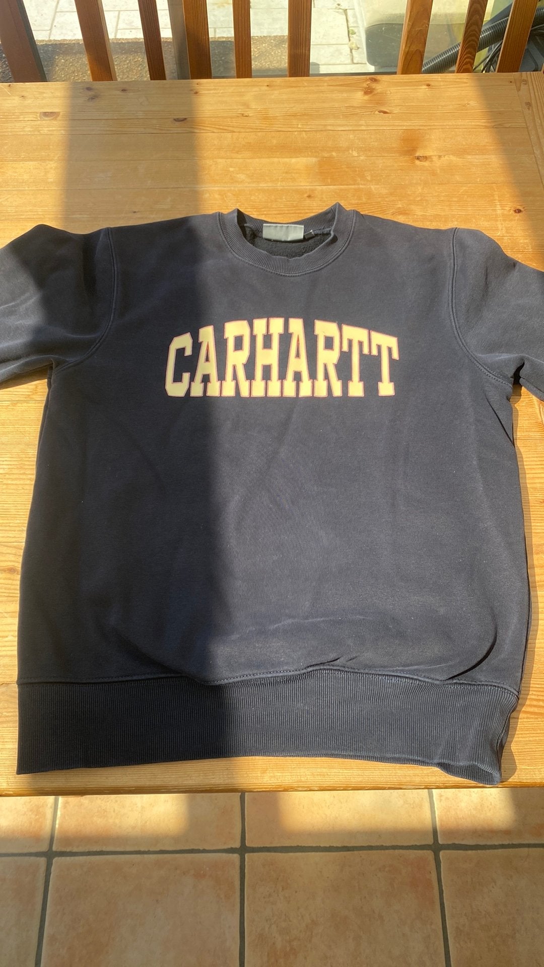 Carhartt pull, Kleding | Heren, T-shirts, Ophalen of Verzenden, Gedragen, Maat 46 (S) of kleiner, Blauw