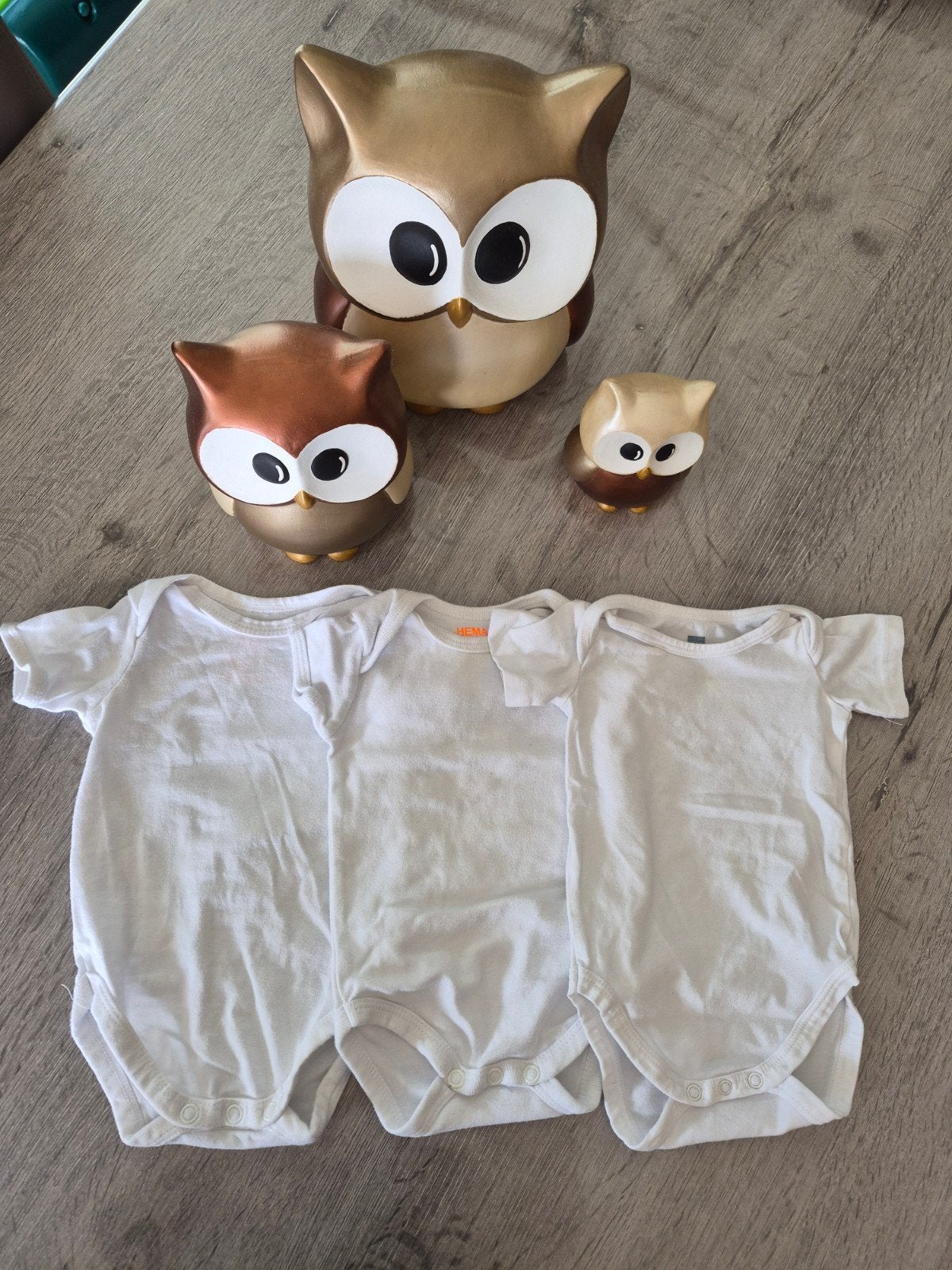 3x body's/rompers korte mouwen Hema maat 50-56, Kinderen en Baby's, Babykleding | Maat 50, Ophalen of Verzenden