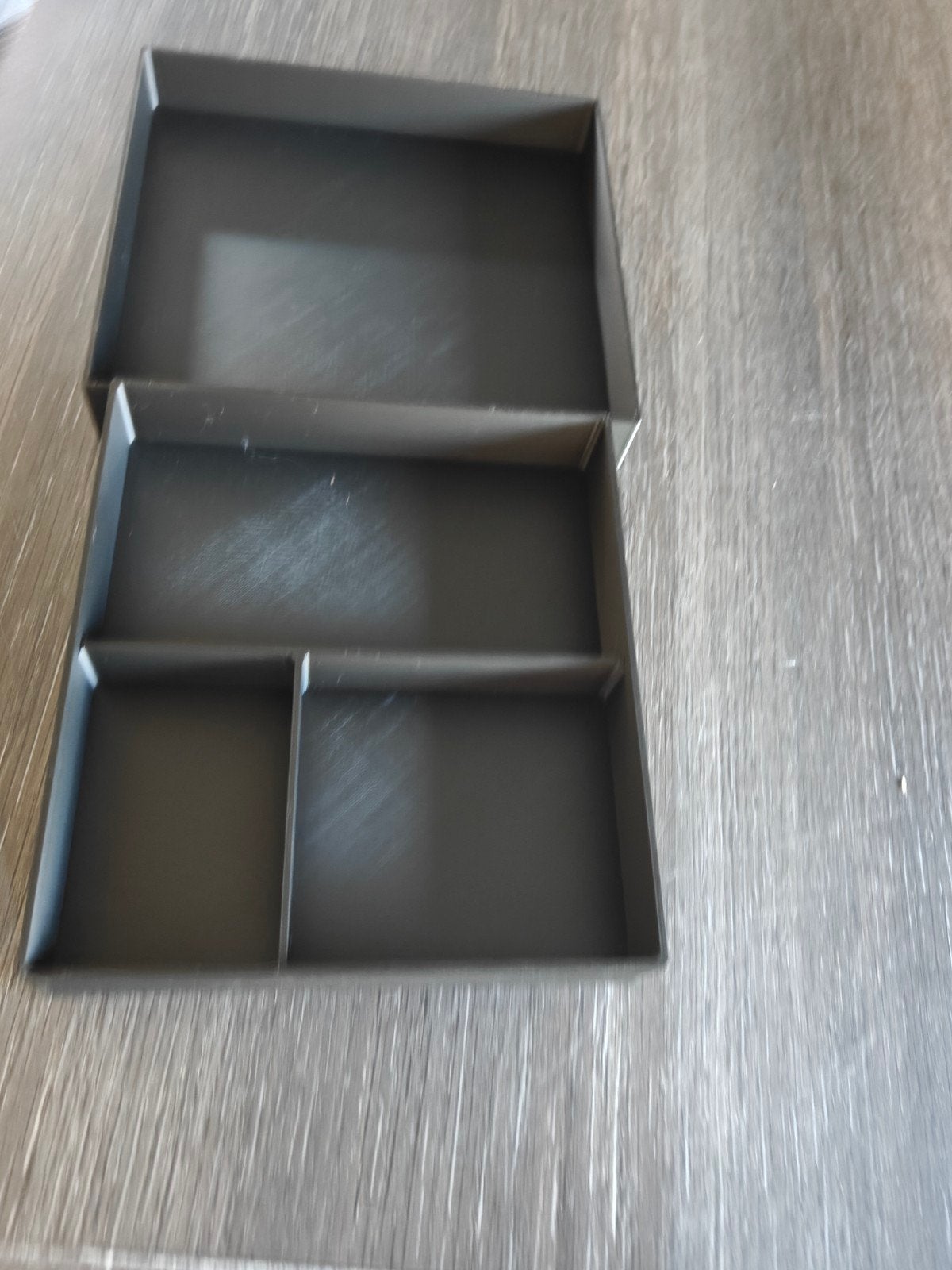 Bestek bakje/oplslag bakje, Ophalen